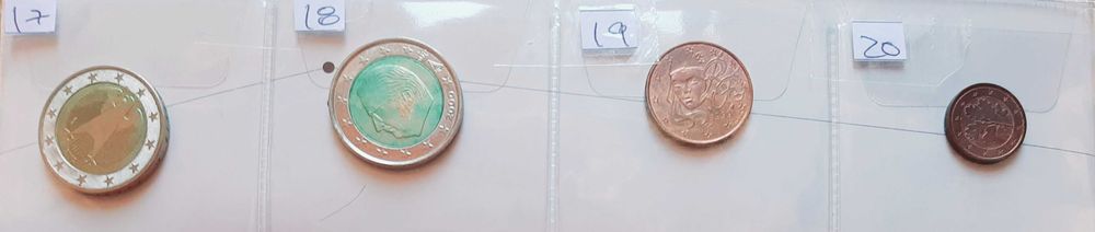 20 Moedas de Coleção - As Primeiras Moedas em Circulação