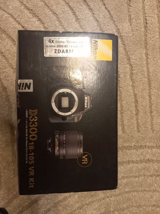 NIKON D3300 lustrzanka 18-105 VR Kit