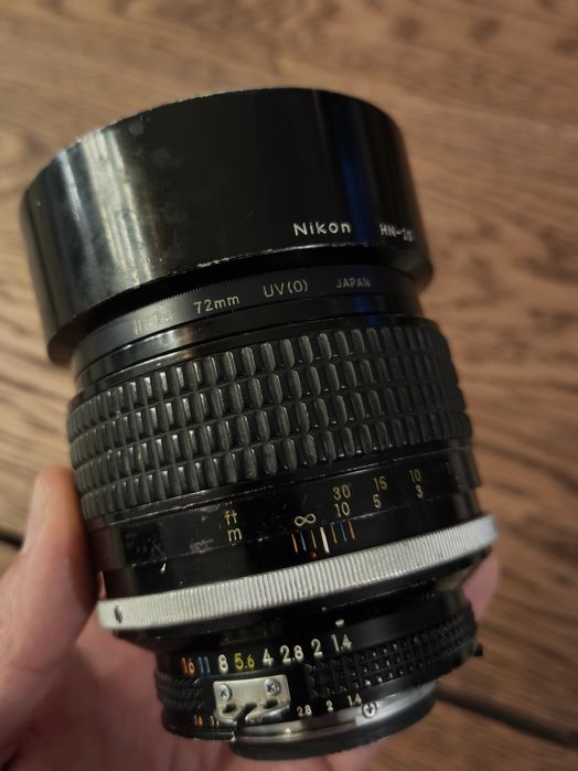 Nikon Nikkor 85mm f/1.4 ai-s