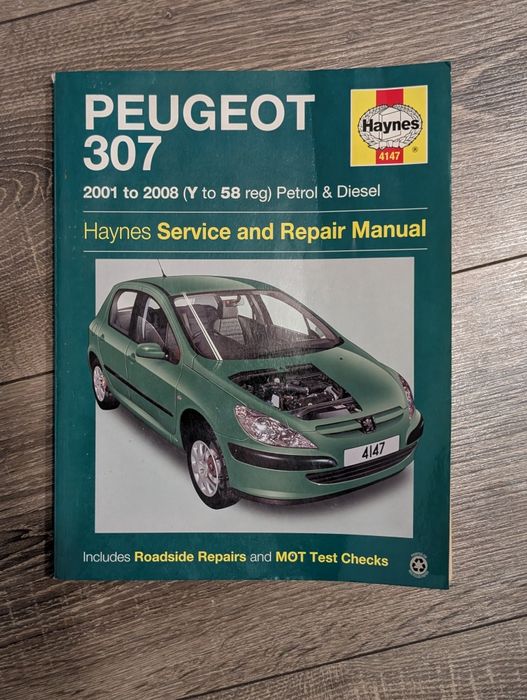 Peugeot 307 instrukcja napraw Haynes Service and Repair Manual
