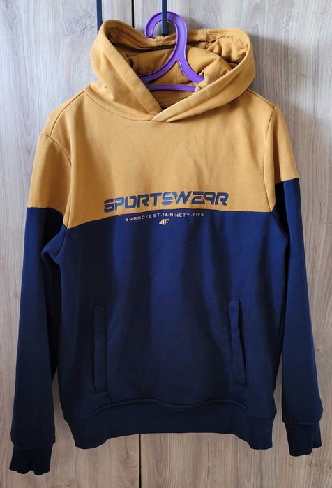 Bluza chłopięca z kapturem, 4F, rozm. 164