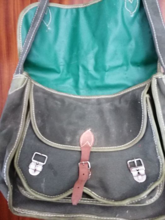 Sacola tiracol lona impermeável caça