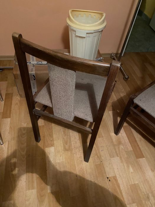 Krzesła PRL , różne rodzaje