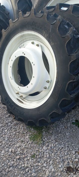 KOŁA wąskie New Holland T6 T7 420/80R46 320/85R34 NOWE SYSTEMÓWKI GKN