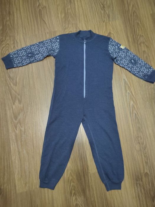 Термо комбінезон Шерсть Меріно 110/116 см. Флісовий 116 см. ФІНЛЯНДІЯ