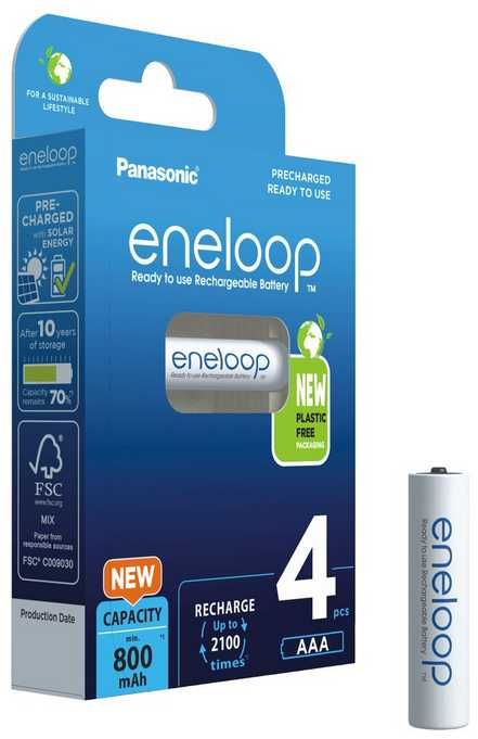 Akumulatorki R03 AAA Panasonic Eneloop 4szt Eltrox Bełchatów