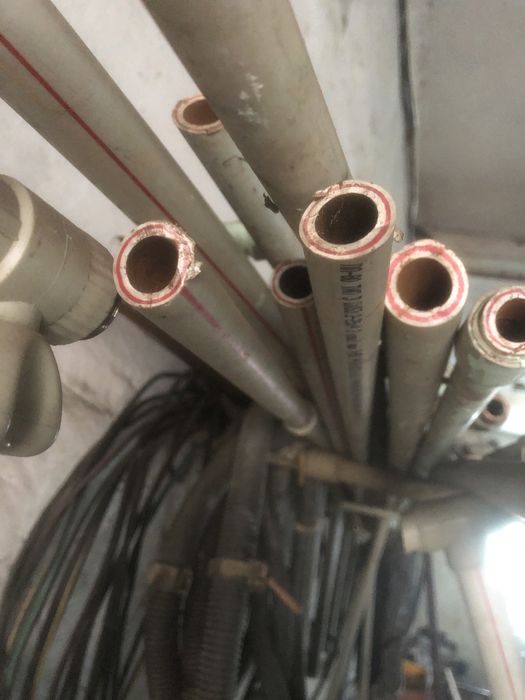 Трубы для отопления б/у пластиковые армированные: 40 грн. - Отопление ...