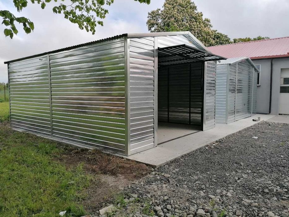 GARAŻ 5X6 blacha OCYNK MONTAŻ w cenie
