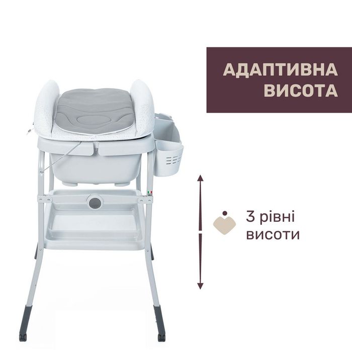 Столик для сповивання з ванночкою Chicco Cuddle & Bubble