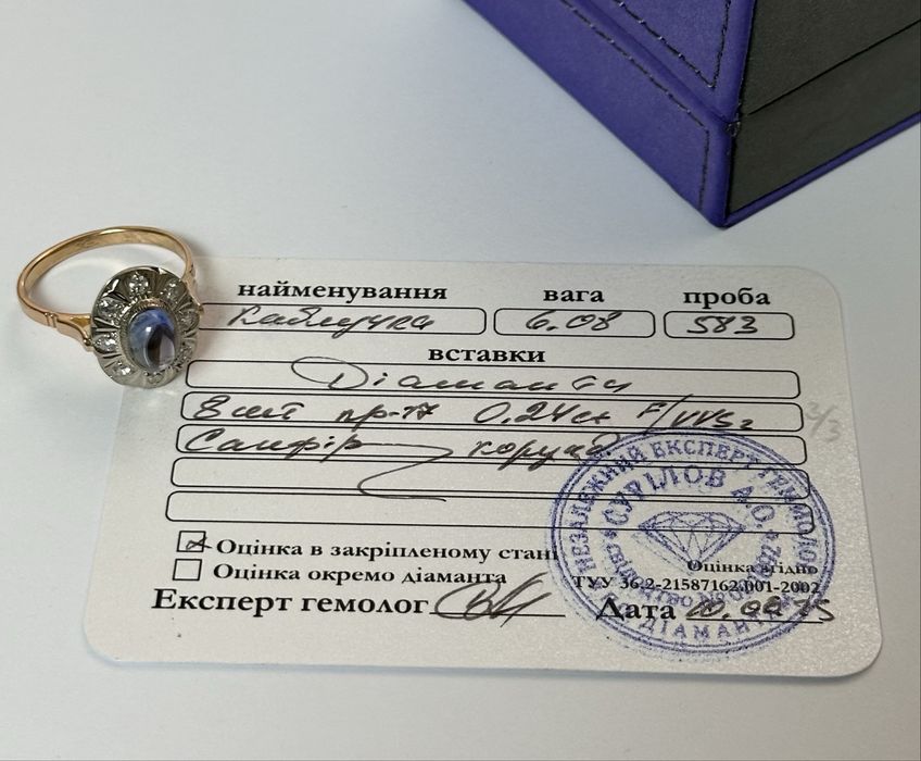 Золотое кольцо 19р