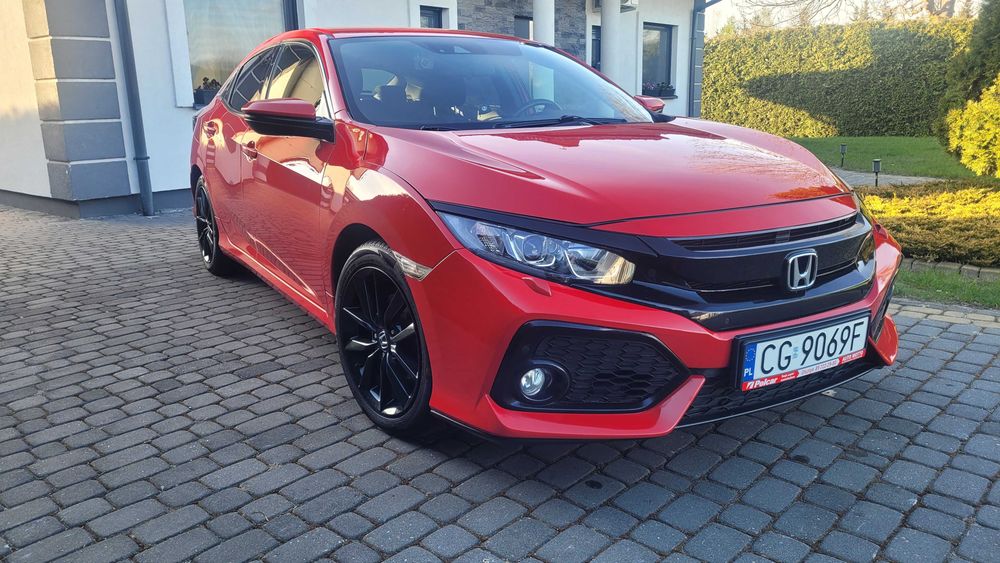 Honda Civic X, 36 tyś km, stan bdb