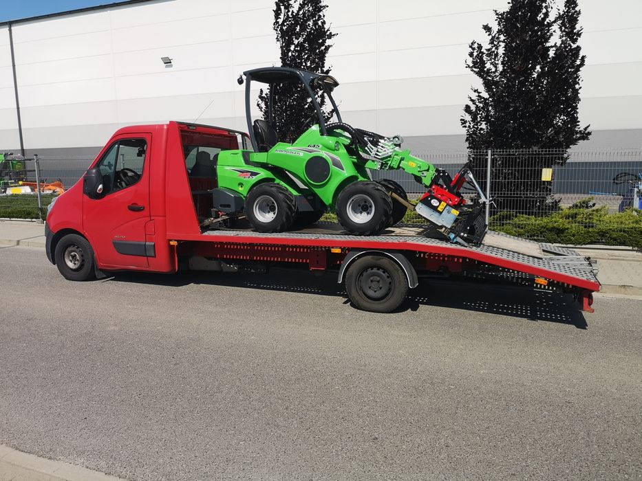 Transport Maszyn budowlanych Laweta Kraków i okolice