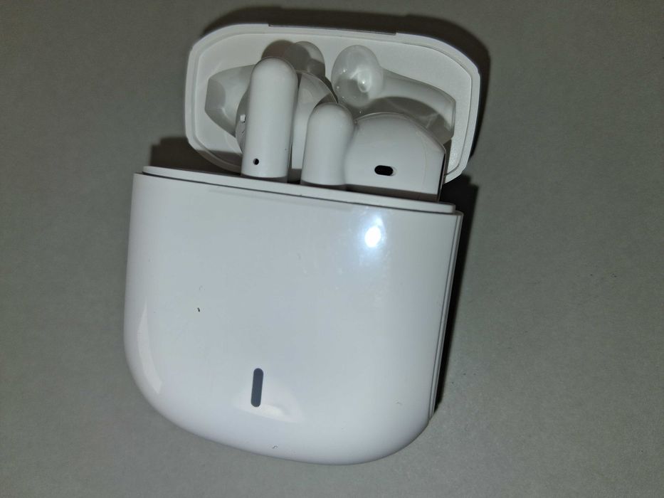 N113 Słuchawki Bezprzewodowe Douszne TWS V5.1 V66 Etui Powerbank