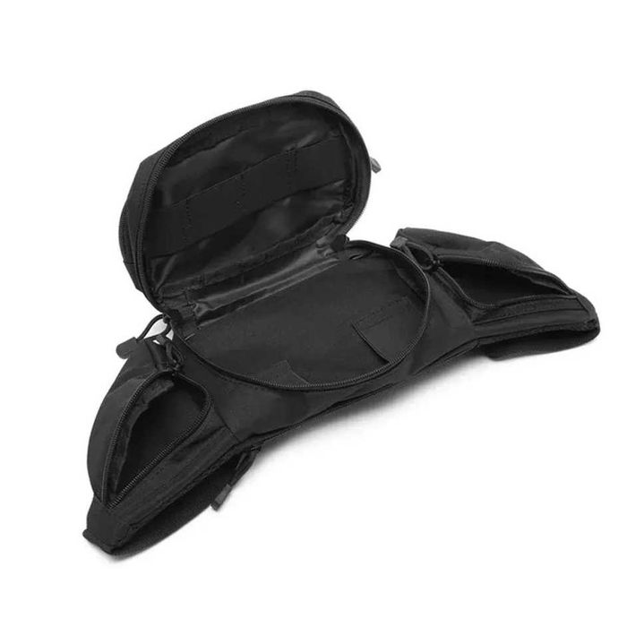 Bolsa Táctica de Cintura Impermeável para Moto