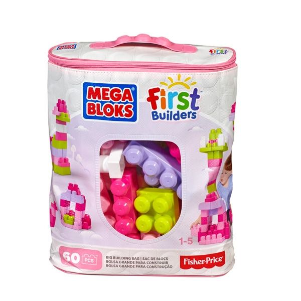 Мега Блокс конструктор в мешке 60 эл Mega Bloks DCH55 DCH54