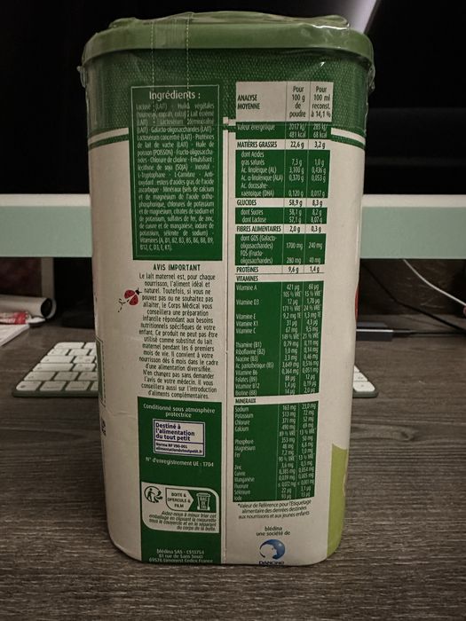 Дитяча суміш Blédina Blédilait 2