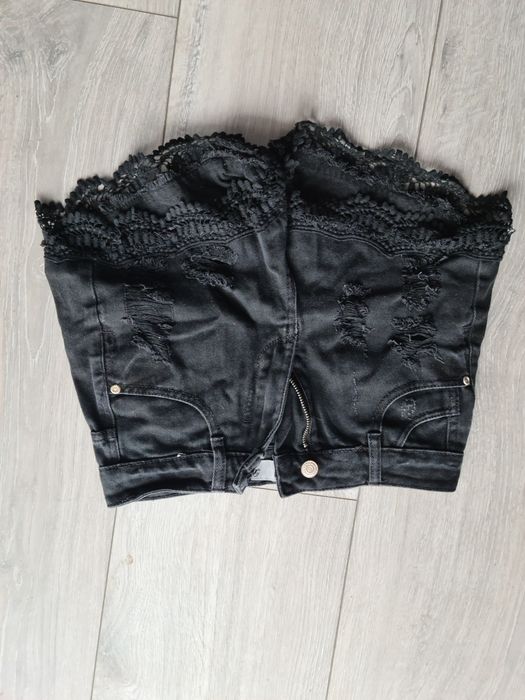 Krótkie spodenki jeans