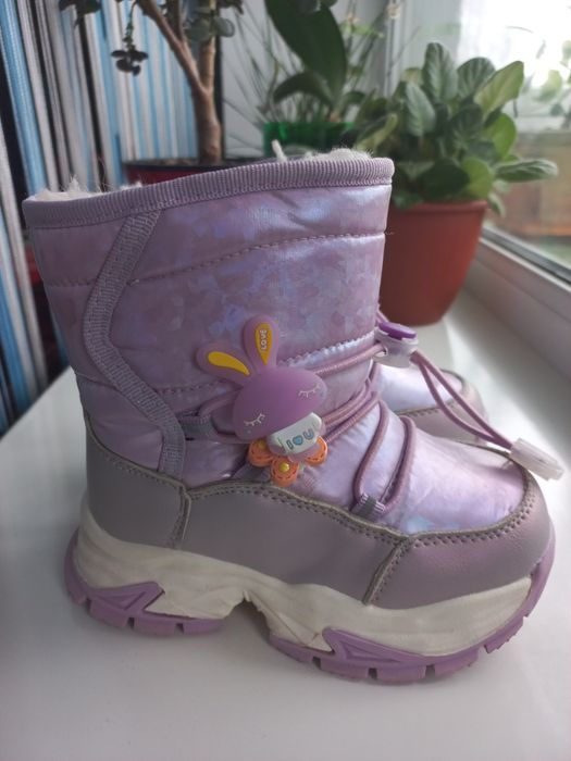Зимові чобітки для дівчинки