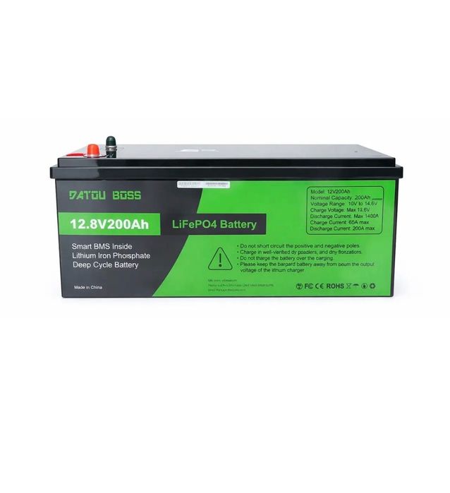 Datou boss Акумулятор LiFePO4 100А,200А 300A 12,8v блютус Аккумулятор