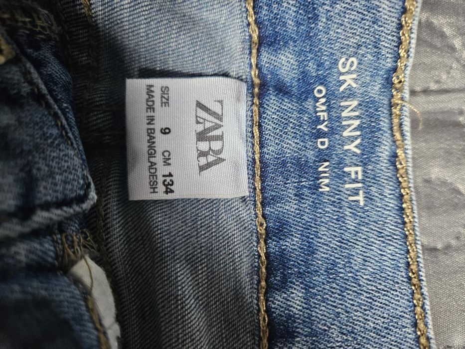 Spodnie-jeansy  Zara r.134