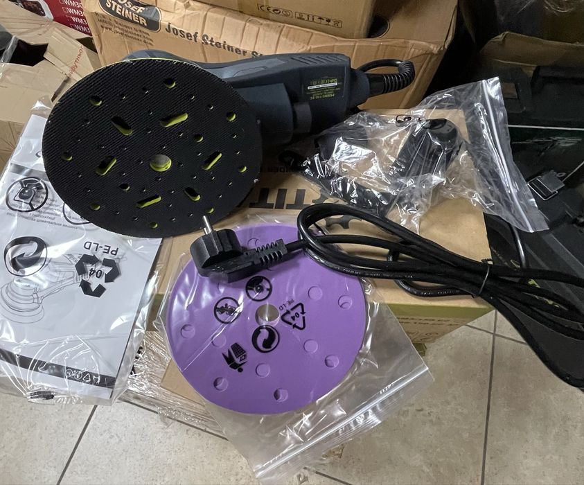 Шлифовально эксцентриковая машина Титан PESM 3-150 EC (орбитальная)