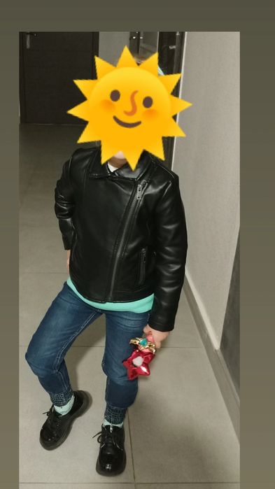 Байкерські куртка для дівчинки