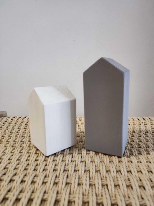 Casinhas decorativas de madeira