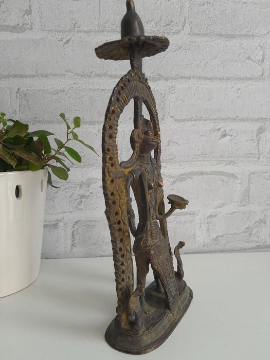 Stara figurka bogini Kali orginalna patyna