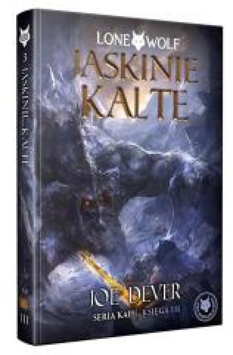 Lone Wolf 3: Jaskinie Kalte - Księga III serii Kai Black Monk twarda,