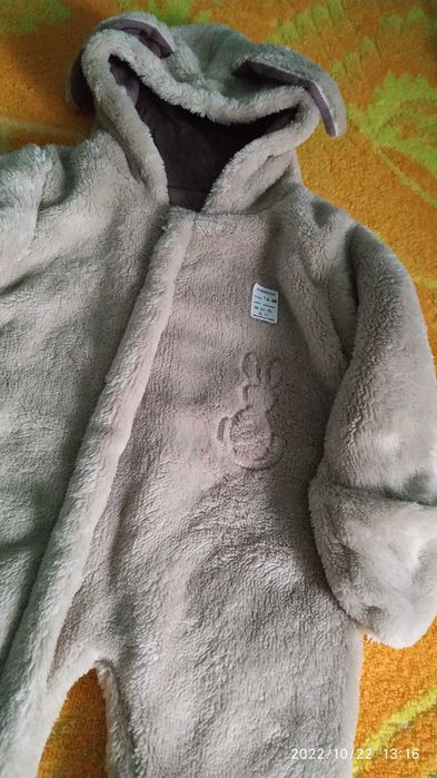 Махровий комбінезон на 3-4 місяці р 74