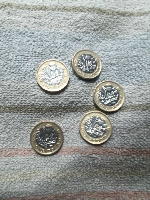 Moedas One pound Elizabeth ll