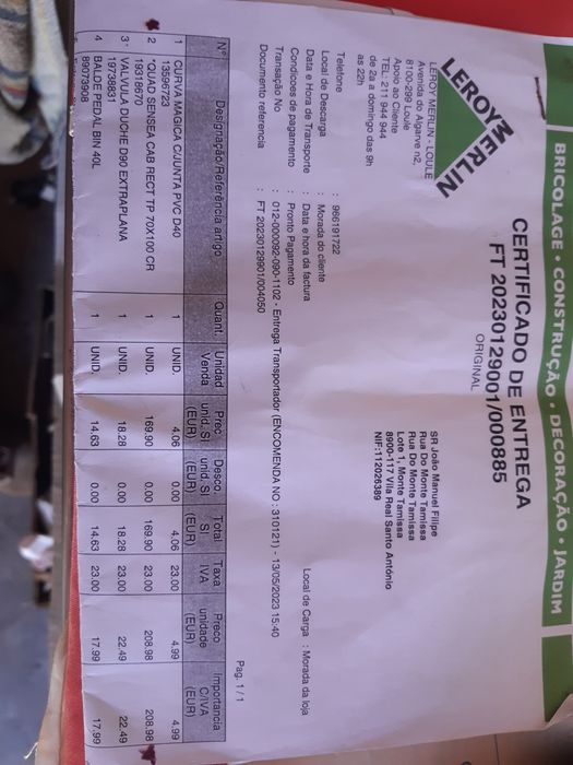 Vendo cabine de duche.