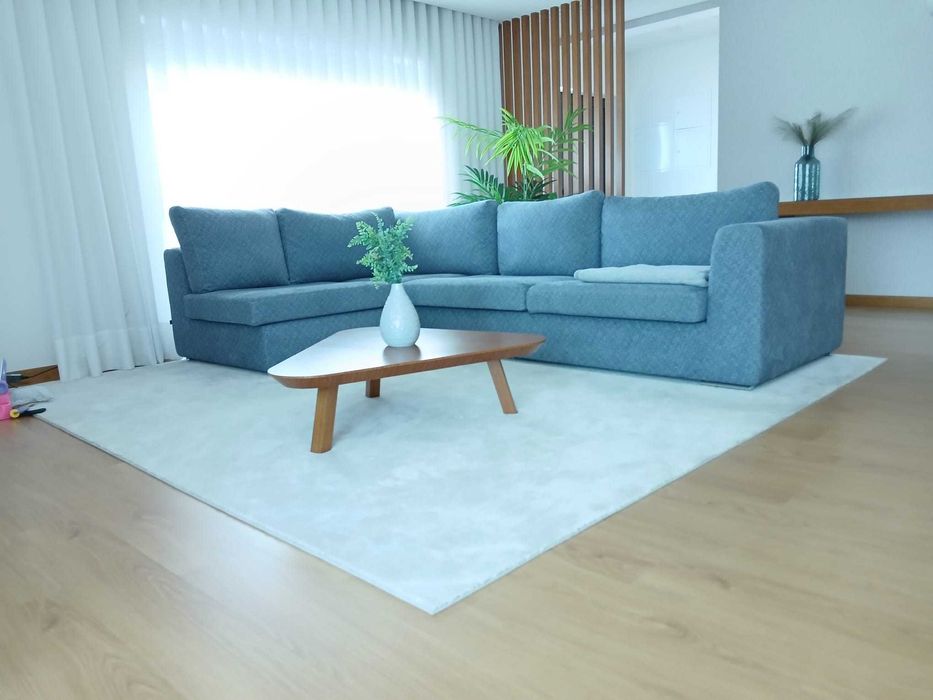 Mesa centro - cor nogueira - design exclusivo