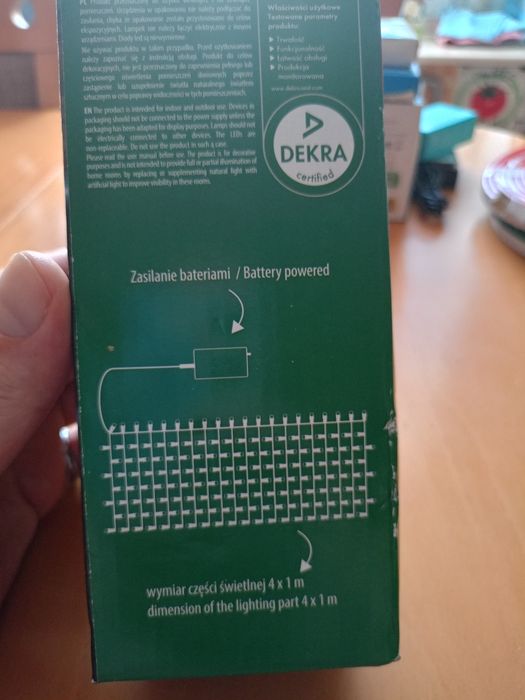 Kurtyna świetlna LED