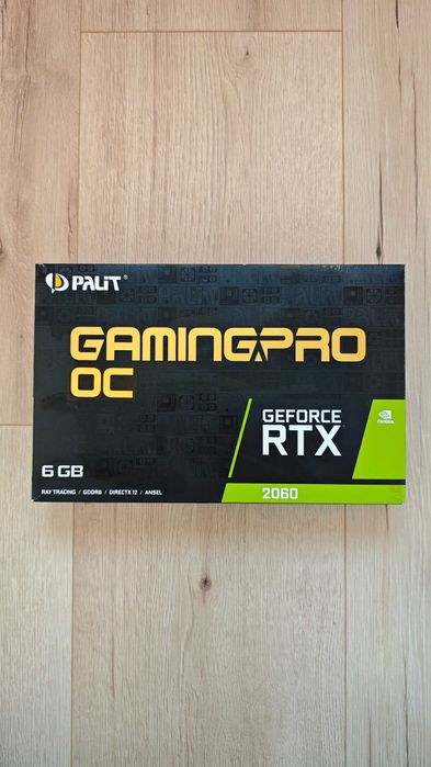 Karta graficzna NVIDIA GeForce Palit RTX2060 6GB GamingPro OC