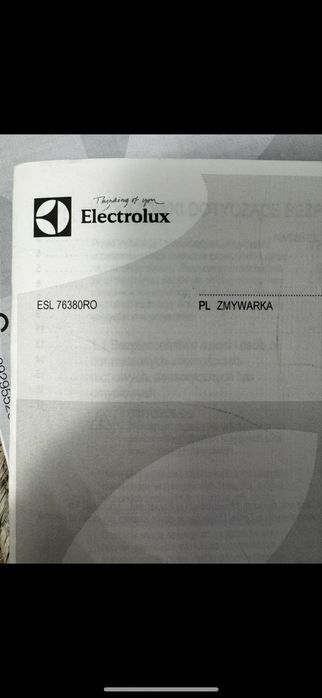 Zmywarka Elektrolux