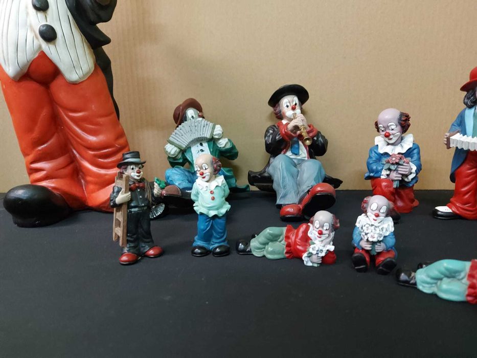 kolekcja figurek Glide Clowns klauny