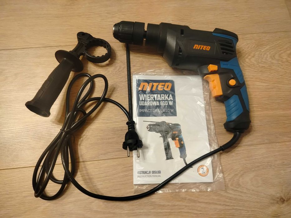 Nowa wiertarka udarowa 810 w