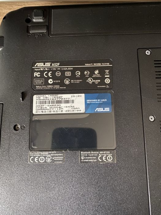 Ноутбук асус б/у