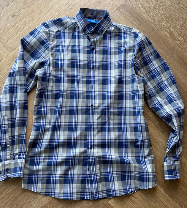 Koszula slim fit Nils Sundstrom M 39/40 kratka