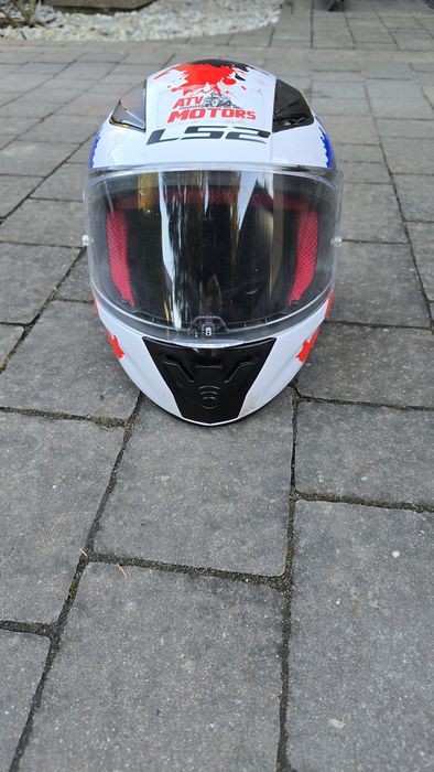 Kask dziecięcy quad motocykl gokart. LS2 rapid mini rozmiar L , 51-52