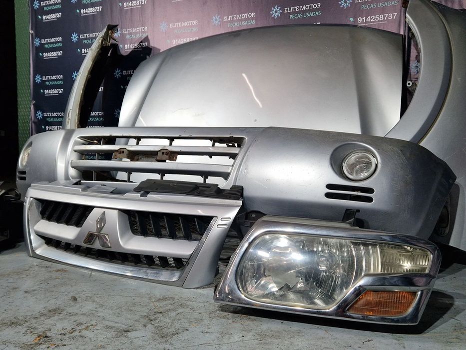 Frente completa usada MITSUBISHI PAJERO V60 MK3 capot parachoques