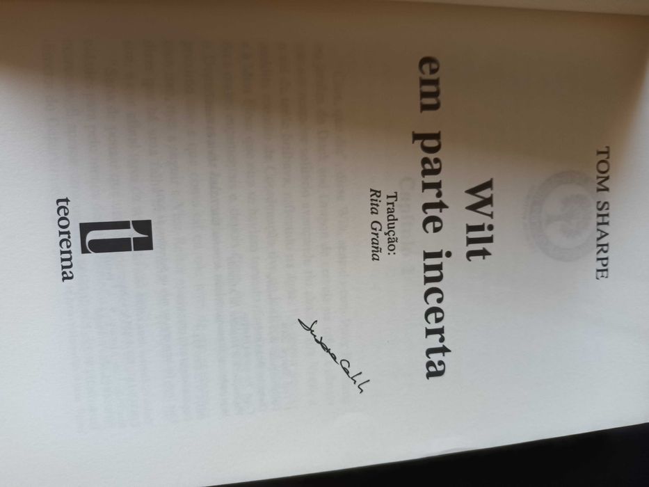 "Wilt em Parte Incerta" por Tom Sharpe