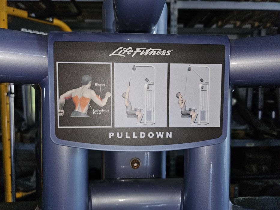 Life Fitness Signature PULDOWN Dual ! Olymp technogym hes