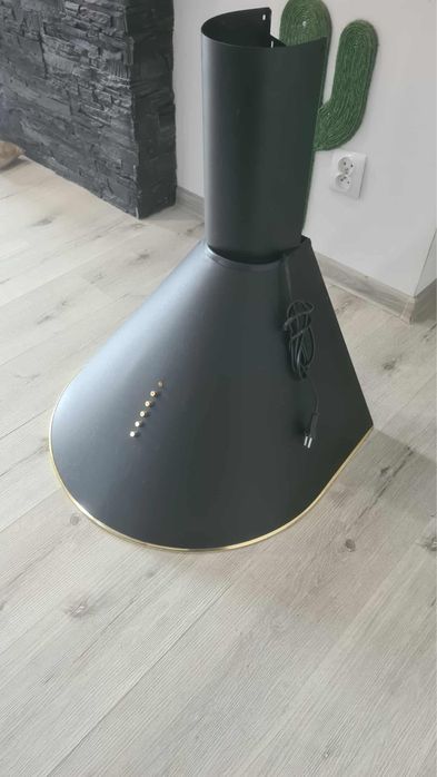 Okap czarno zloty Akpo Dansys Gold