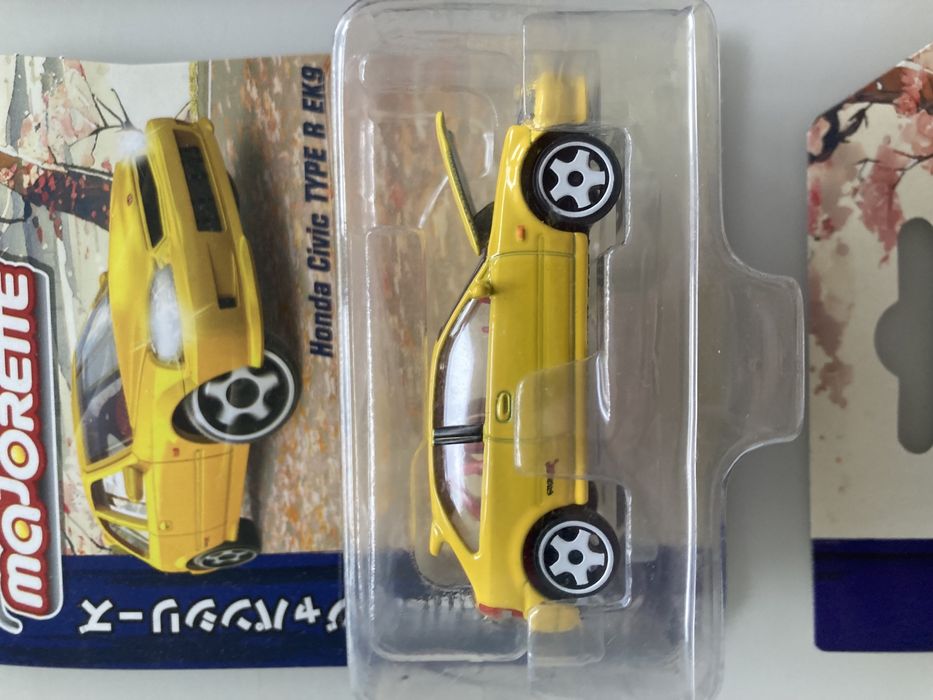 Zestaw 4 Majorette Japan Series x2 SkyLine Honda Civic Lancer evo 9 ;)