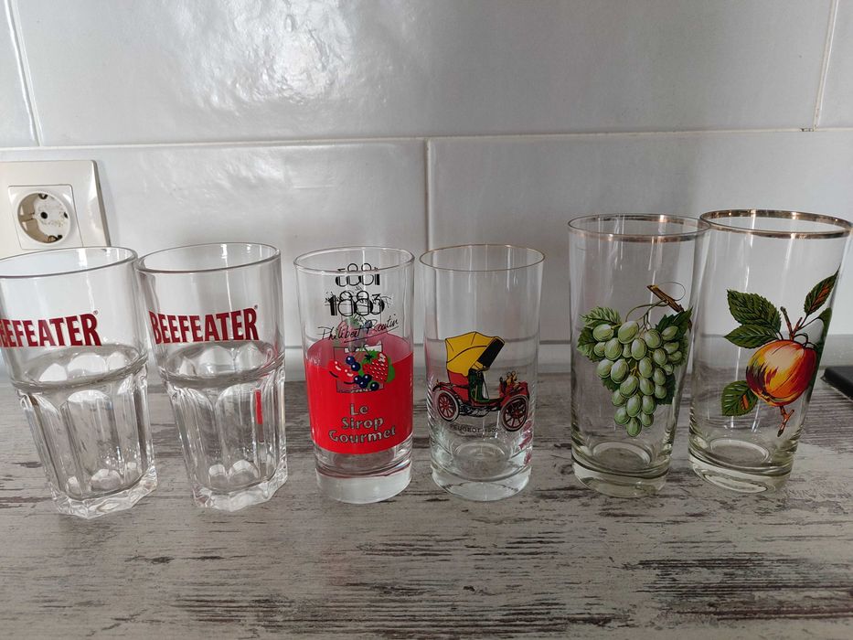 Ретро-стакани та інші різні (б/у)