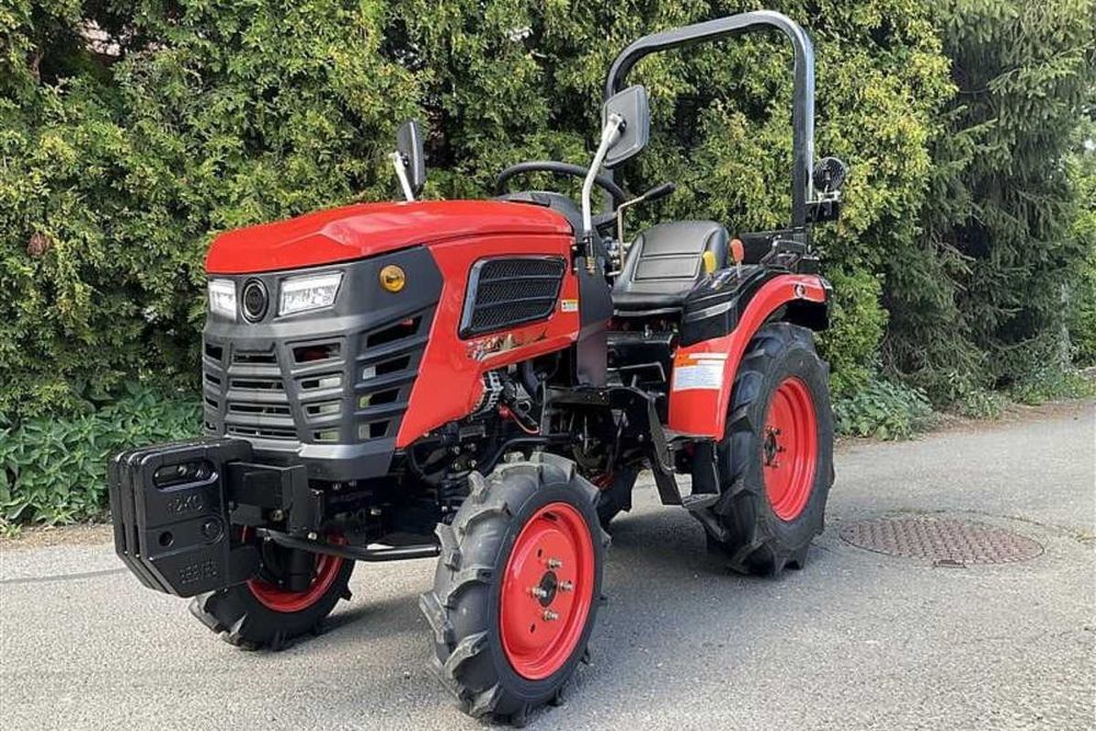 MINI CIĄGNIK CRONA CR254 4x4 25KM Homologacja Wspomaganie DIESEL NOWY