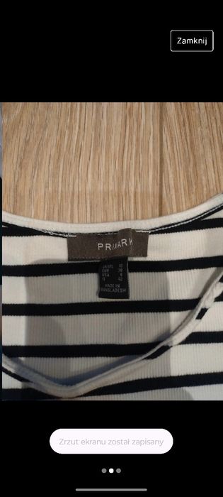 Sukienka Primark w paski nowa dopasowana długa