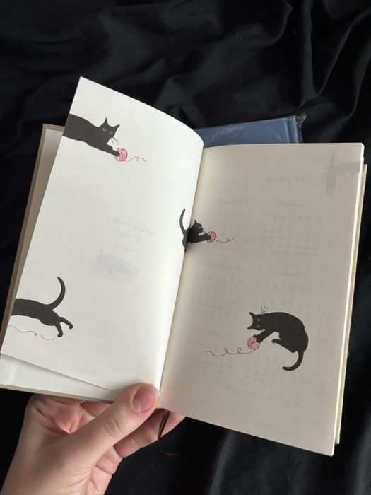 Блокнот midori kuroneko diary 2026 з котами